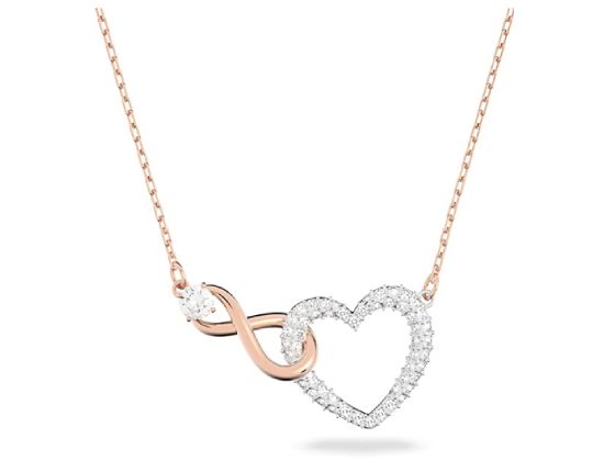 Infinity heart necklace