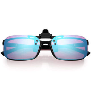 Pilestone Red-Green Color Blind Glasses TP-029 Clip-on Purple Lenses Same Lens as TP-025
