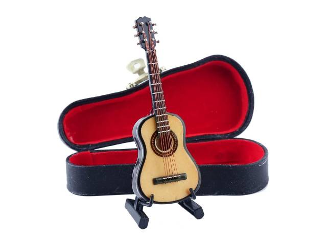 wooden guitar model